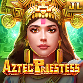 Aztec Priestess jungle slot cover art