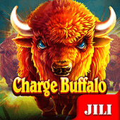 Charge Buffalo wildlife slot cover art